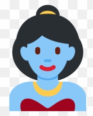 Woman Genie Emoji Meaning With - Woman Genie Emoji,Black Woman Emoji