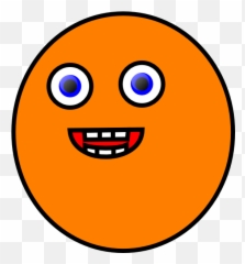 Weird Smiley Face Emoji Clipart - Full Size Clipart Orange Face Emojis,Sad Face Emoji