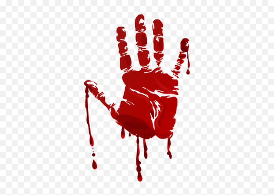 Bloody - Main Et Patte De Chien Emoji,Blood Hand Emojis Png