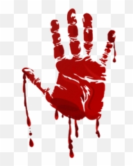Bloody - Main Et Patte De Chien Emoji,Blood Hand Emojis Png