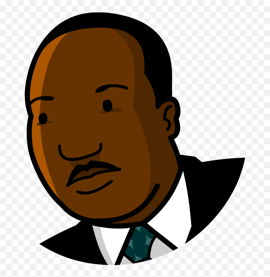Download In The First Half Of The 20th Century America Was - Martin Luther King Jr Cartoon Emoji,King Emoji