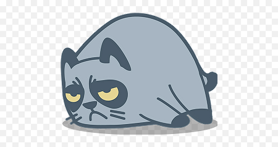 Tired Bored Cat Kitten Kitty Dead Sticker By Alt L - Cat Emoji,Getting Bore Emoji
