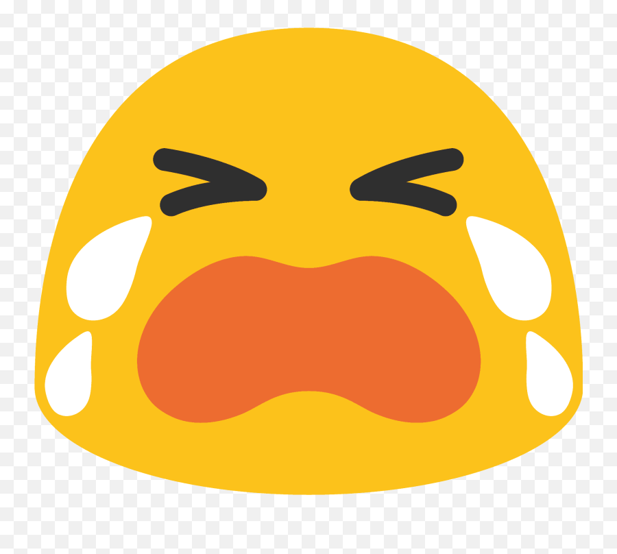 Emoji U1f62d - Android Google Blob Emoji Emoji,Crying Emoji