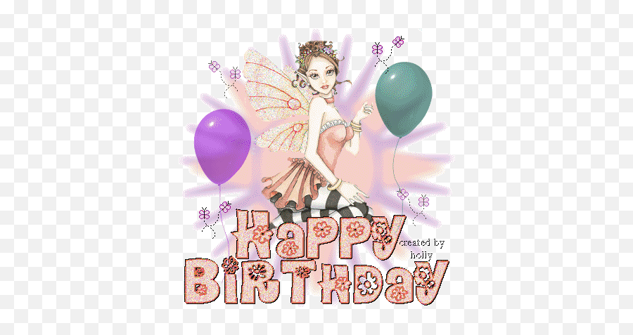 Happy Birthday U2013 Sparkle Angel - Happy Birthday Fee Gif Emoji,Emoticons Animated Gif Happy Birthday Niece