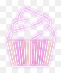 Neon Emoji Library - Baking Cup,Emojis That Look Like Cupcakes
