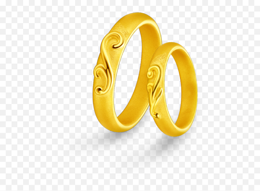 Gold Lukfook Jewellerylukfook Jewellery Official Website - Solid Emoji,Ring Leaf Emoji