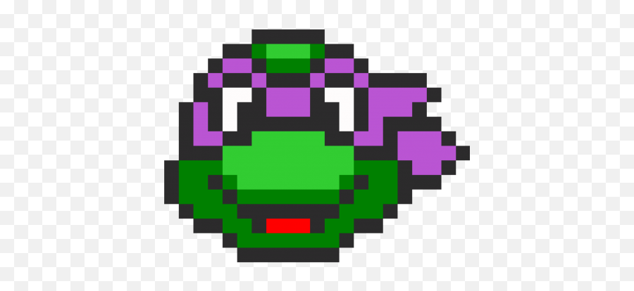 Little - Ninja Turtle Pixel Art Emoji,Steam Combine Emoticons