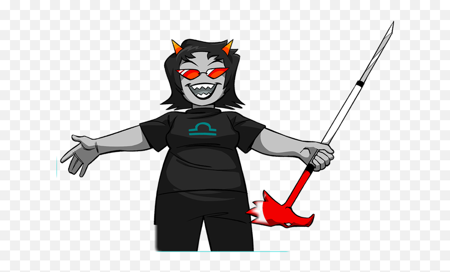 Largest Collection Of Free - Toedit Stickers On Picsart Sprite Terezi Pyrope Pesterquest Emoji,Terezi Eyebrows Emoticon