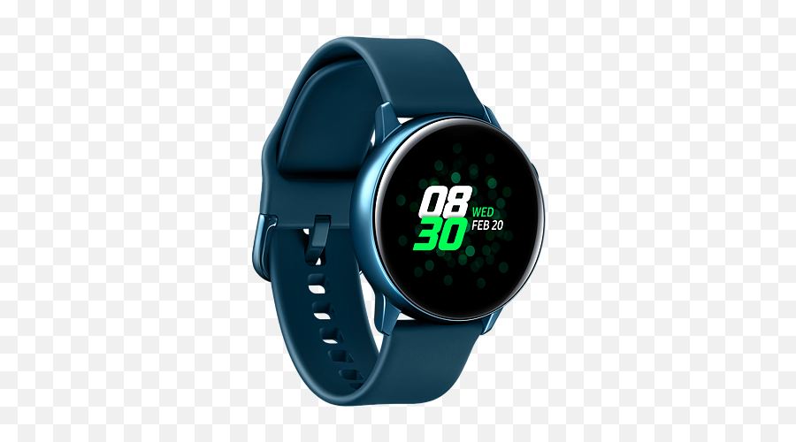 Samsung Galaxy Watch Active - Green Smart Watch With Band 4 Gb Samsung Galaxy Watch Active Bands Green Emoji,Samsung Green Emoticons