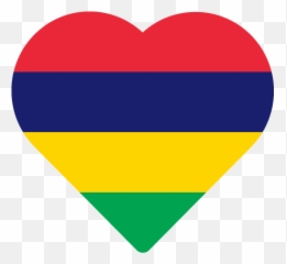 Flag Of Mauritius - Girly Emoji,Heart Emoticon Paypal