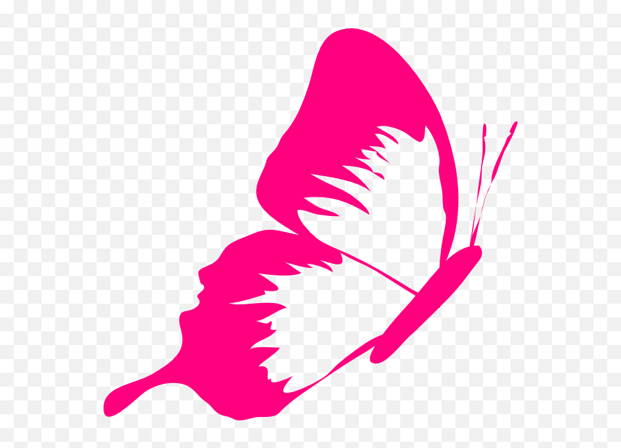 Bow Fuschia Free On - Transparent Background Butterfly Buterfly Clipart Transparent Background Emoji,Hammer And Snowflake Emoji