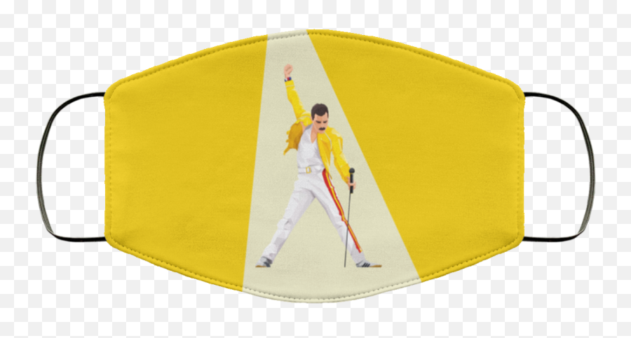 Freddie Mercury Face Mask Washable Emoji,Freddie Mercury Emoticon Facebook