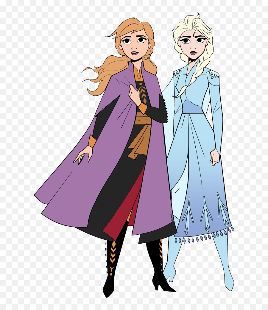 Frozen 2 Clip Art - Color Elsa Frozen 2 Emoji,Clipart Women Emotions