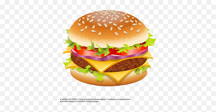 Animated Hamburger Psd Psd Free Download - Transparent Background Burger Clip Art Emoji,Figuras De Plastilina Kawaii Helado Emoticon