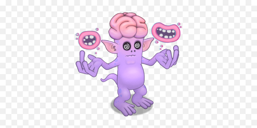 Boo - Gleech My Singing Monsters Theremind Emoji,Spore Game Alternate Emotion Faces