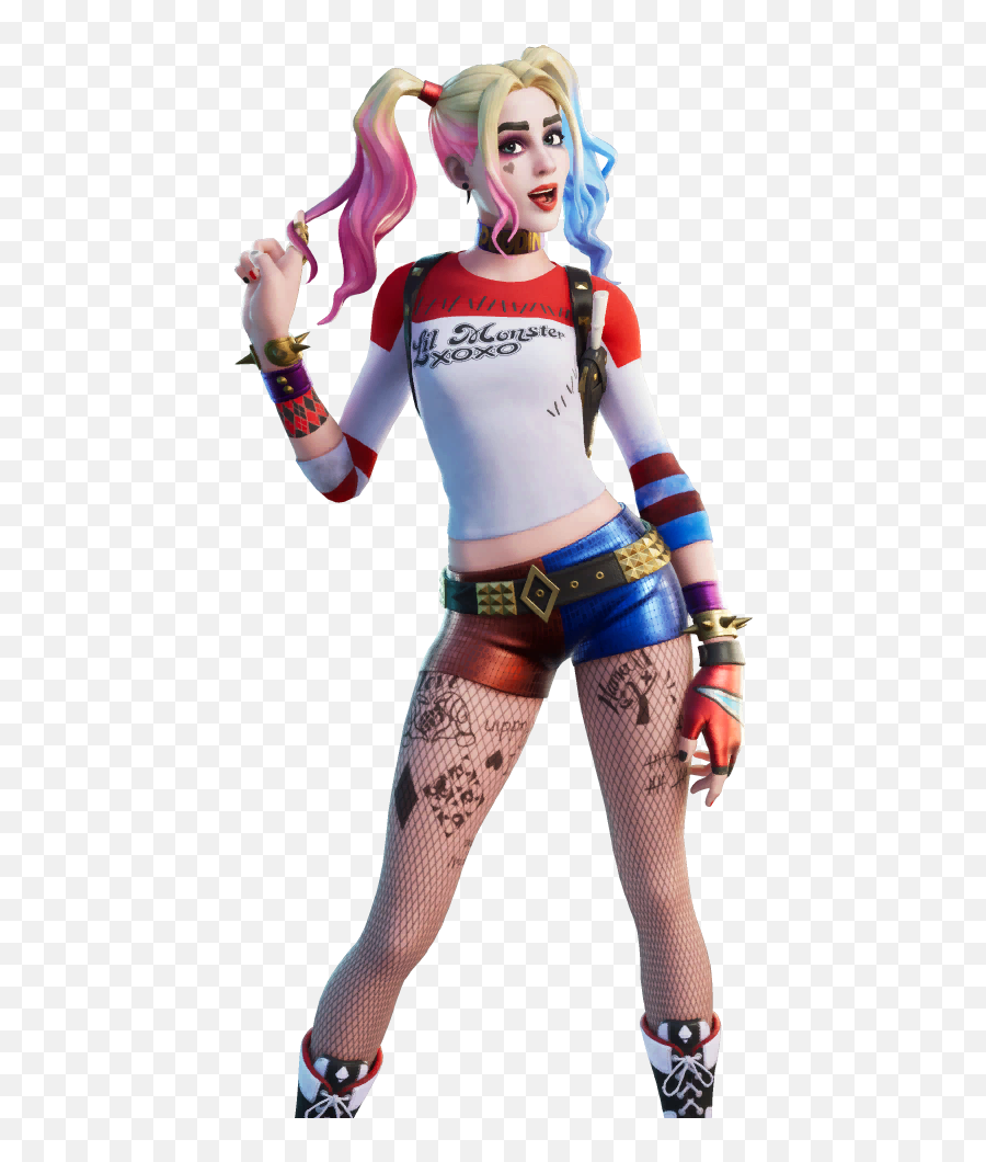 Trending - Harley Quinn Fortnite Png Emoji,The Emojis Harley Quinn Drawings