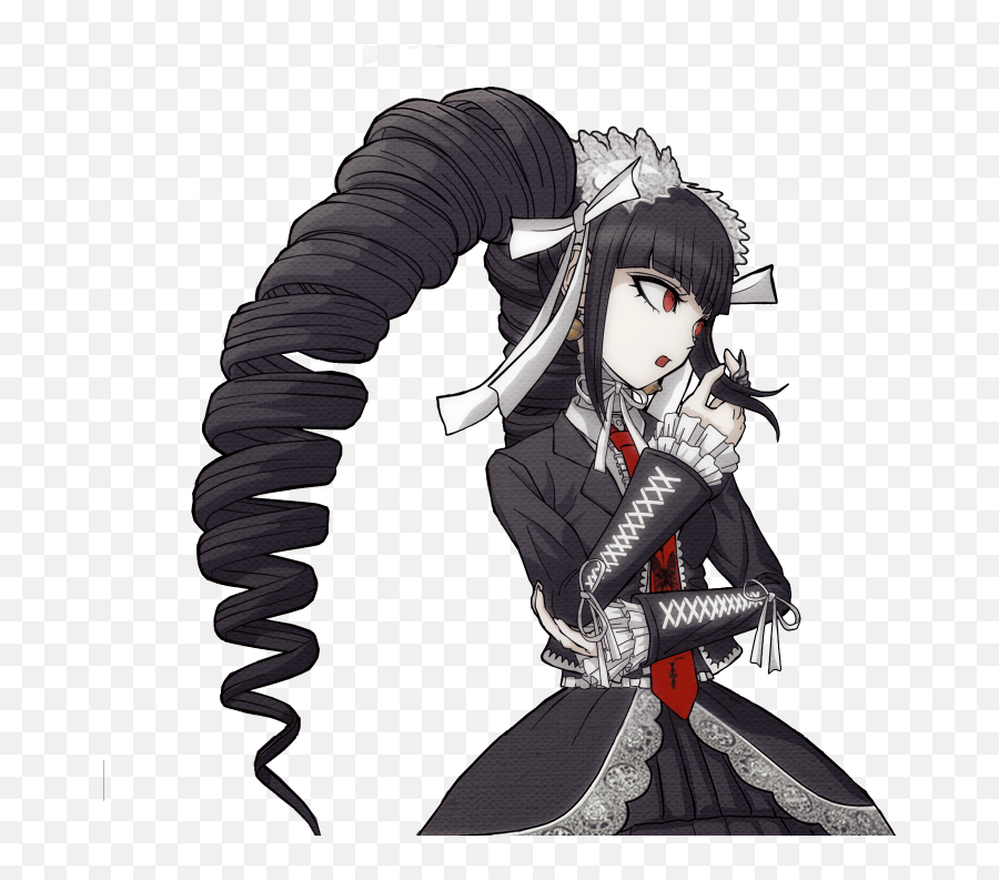 Celestia Ludenberg Danganronpa Sprites - Full Body Celestia Ludenberg Sprites Transparent Emoji,Celestia Emoticon