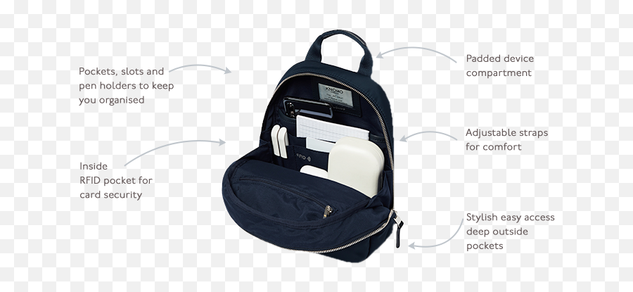 Beauchamp Xs Backpack 8 - Knomo Beauchamp Xs Emoji,Cute Emoji Backpacks For Girls 8