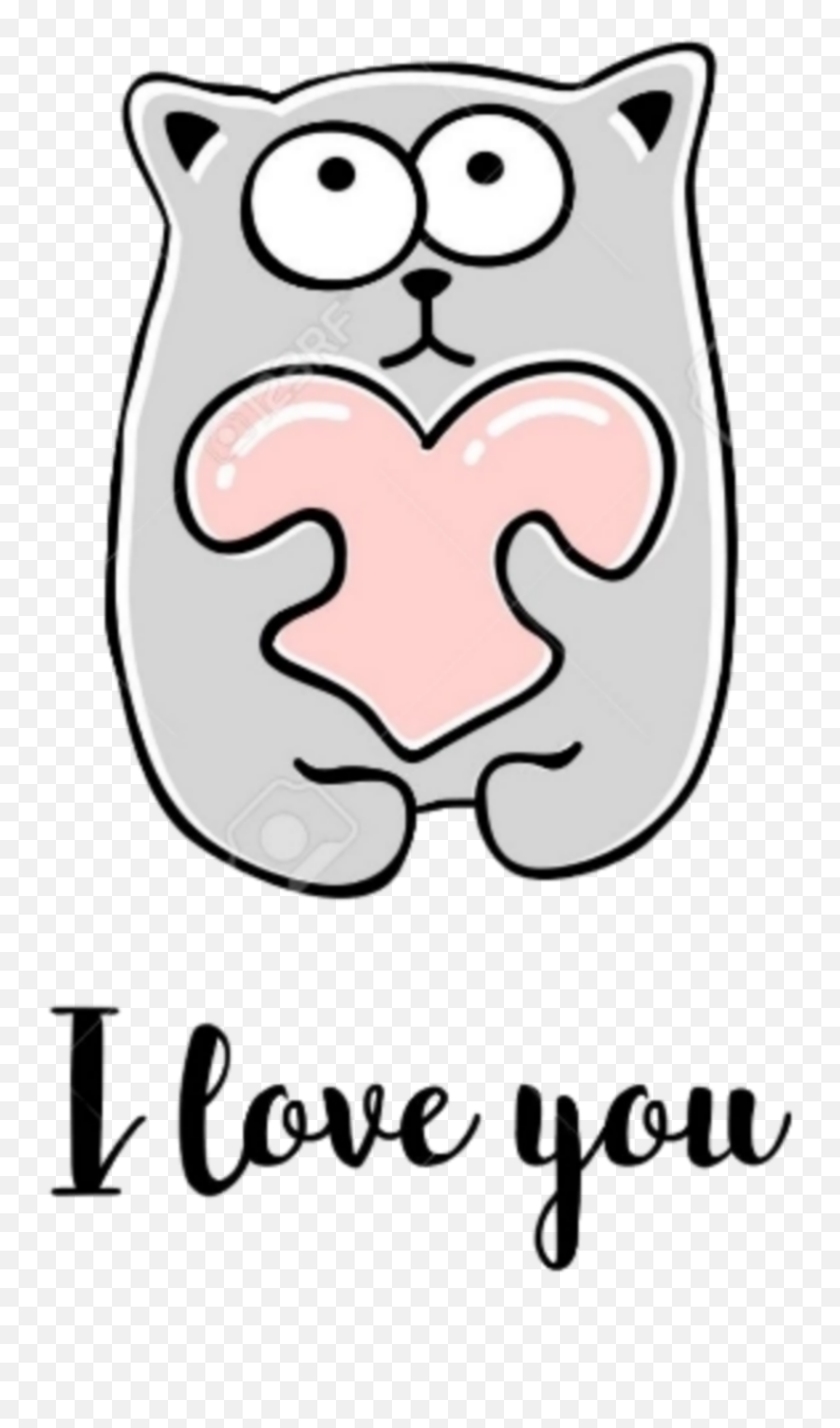Girly Cute Sticker Pink Love Heart Flower Clipart Emoji,Glitch Spacer Emojis