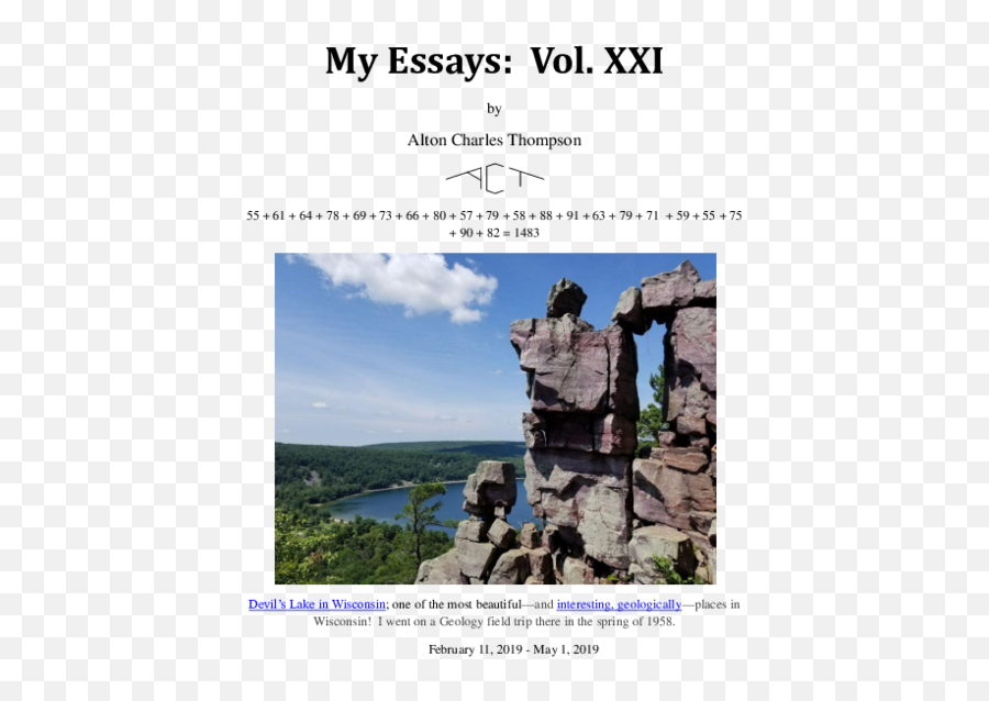 Pdf Au - My Essays Vol Xxi Alton C Thompson Academiaedu Emoji,Healthyplace.com Hide From Negative Emotions