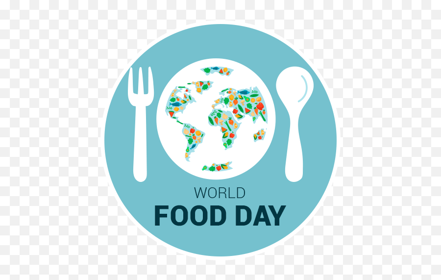 World Food Day By Marcossoft - Sticker Maker For Whatsapp Emoji,Emoji Spoon Eating