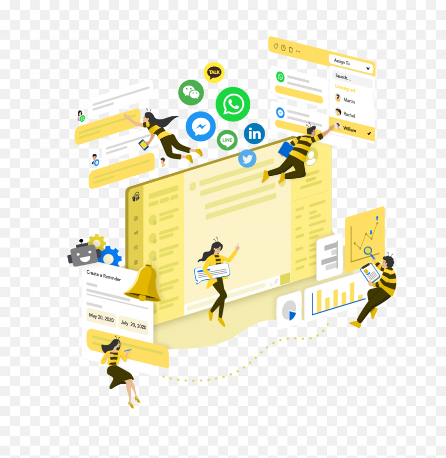 Whatsapp Business Api 2021 The Ultimate Guide - Imbee Emoji,Show Emojis In The Yellow Zone Images