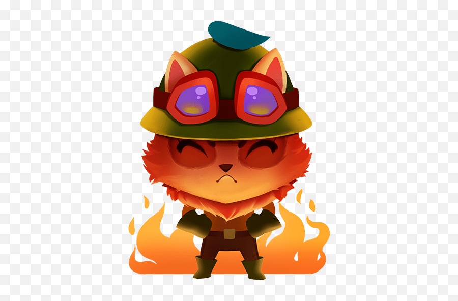 Sticker Teemo Emoji,Teemo Emoji