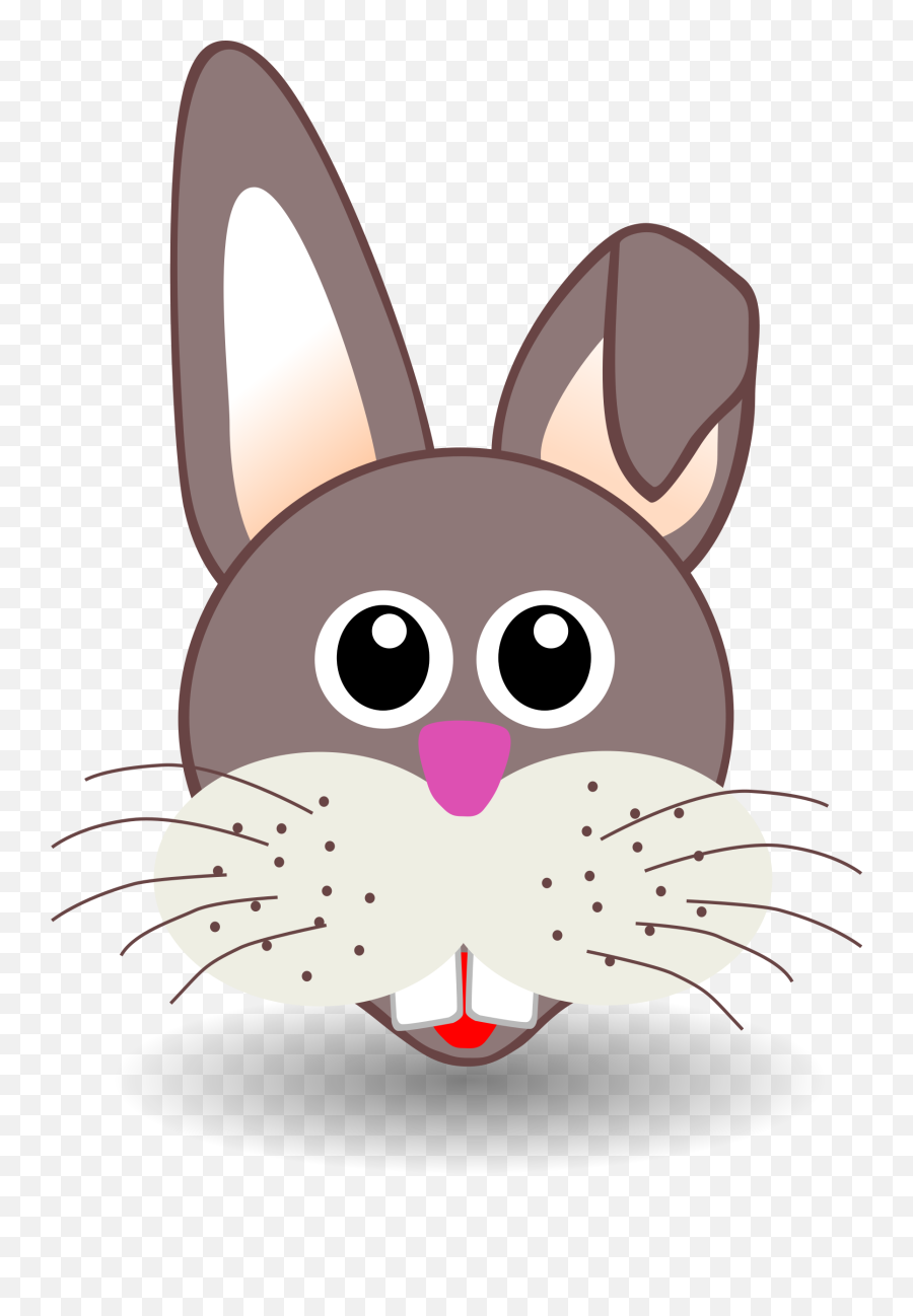 Faces Clipart Easter Bunny Faces - Clipart Rabbit Face Emoji,Easter Bunny Emoticon Free