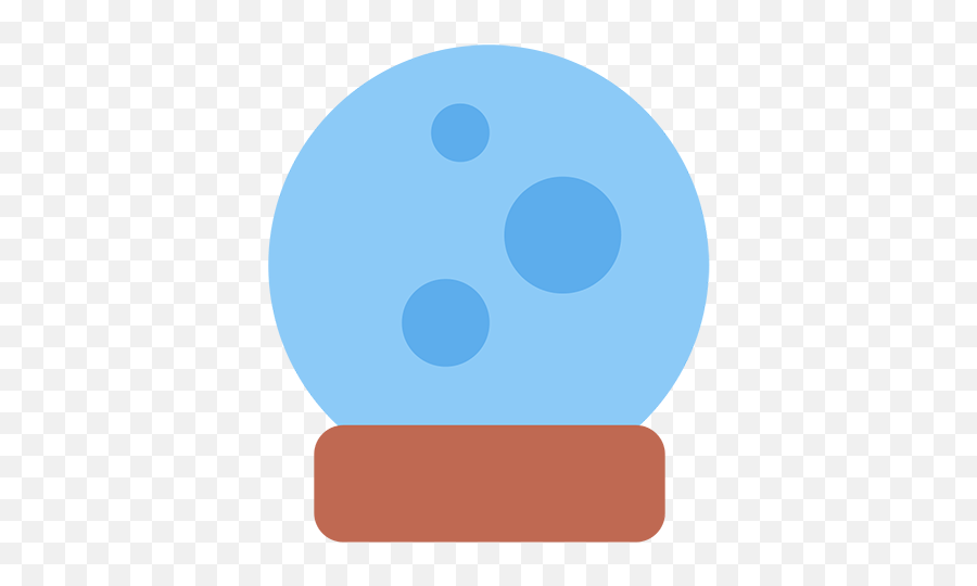 Crystal Ball - Emoji De Cristal,Ball Emoji