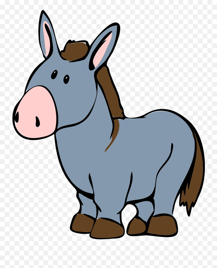 Free Donkey Clipart Pictures - Clipart Donkey Cartoon Emoji,Donkey Emoji Facebook