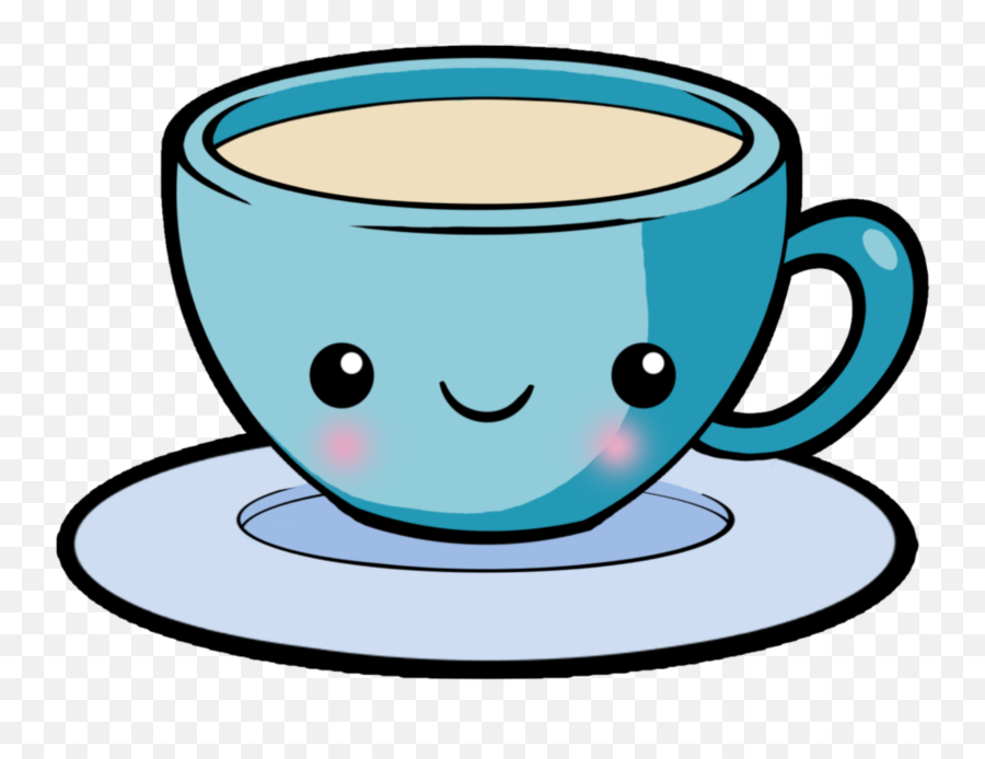Cup Clipart Coffee Face Cup Coffee Face Transparent Free - Tea Cup Cartoon Emoji,Coffee Cup Emoji