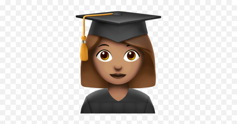 Download Free Png Female - Graduatestudentappleemoji Student Graduate Png Icon,Scholar Emoji