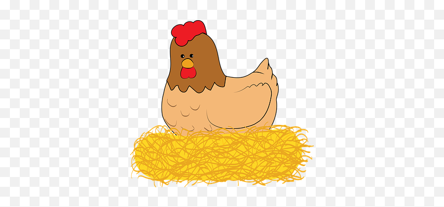 Free Hen Chicken Illustrations - Galinha No Ninho Png Emoji,Chicken Emotions