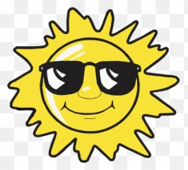 Sunny Park Langebaan - Hot Sun Clip Art Emoji,Kamina Shades Emoticon
