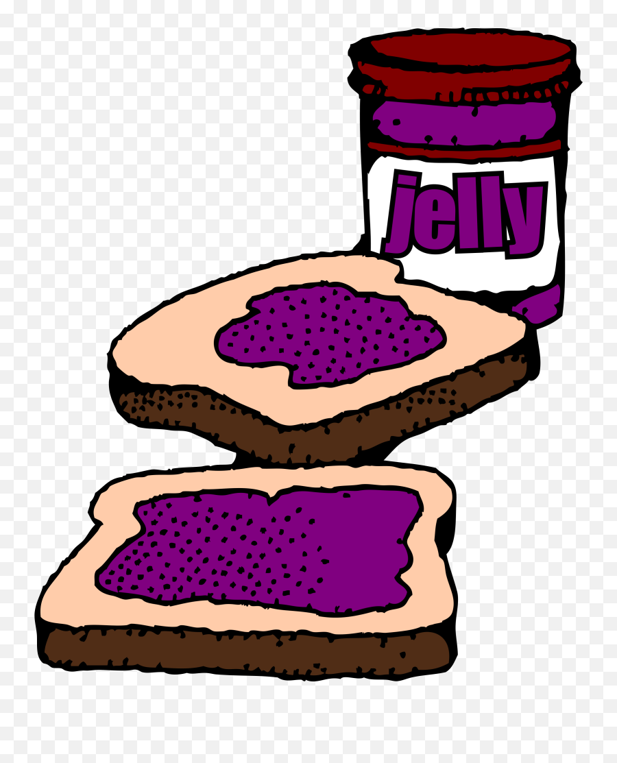 Sandwich Clipart Svg Sandwich Svg - Jelly Sandwich Clip Art Emoji,Peanut Butter Jelly Emoji