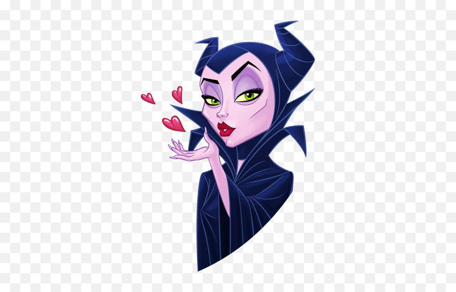 Vk Sticker 2 From Collection Maleficent Download For Free Emoji,Disney Emoji Maleficent