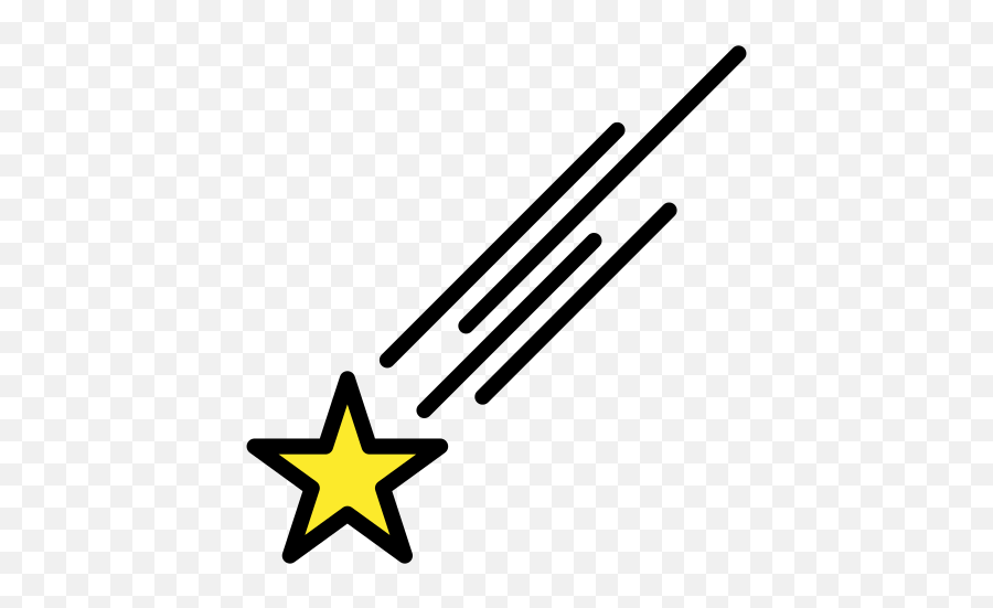 Shooting Star Emoji - Shooting Star Symbol,Emoji Nouvelle Star