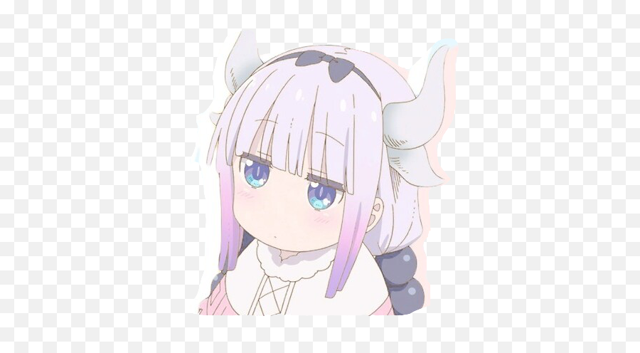 Kanna Kamui Kannakamui Sticker By - Fictional Character Emoji,Kanna Emoji