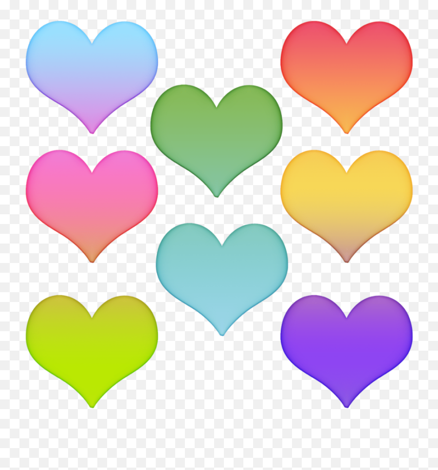Imágenes Y Fotos De Corazones Corazonesonline - Colorful Heart Sticker Emoji,Como Hacer Cojines De Emojis