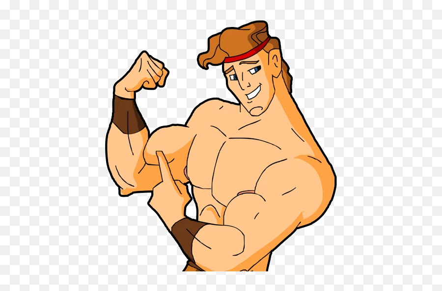 Hercules Stickers For Telegram - Fist Emoji,Hercules Emoji