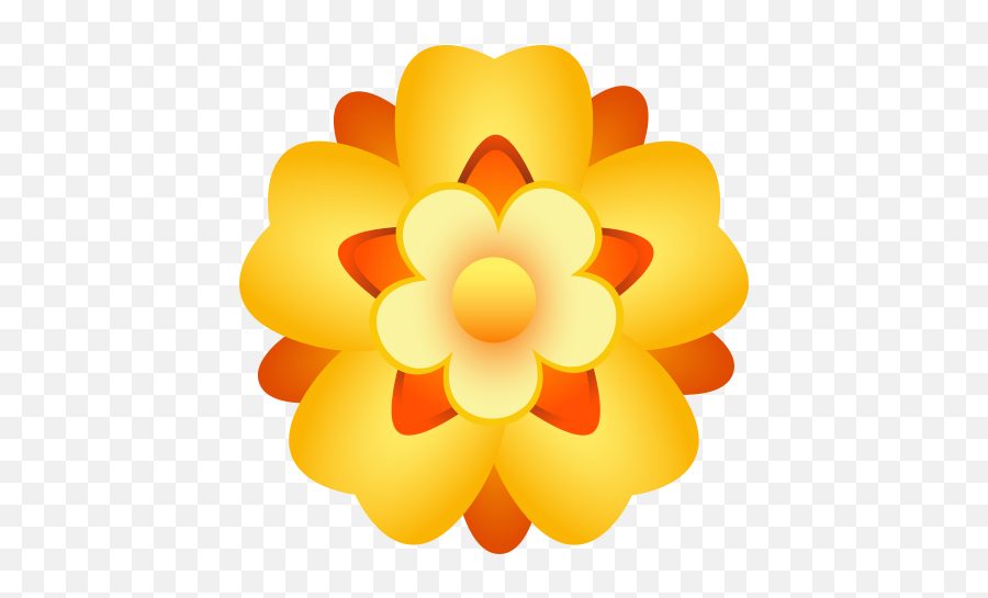 Emoji Rosette Flower To Copy Paste Wprock - Fleur Rosette,Cherry Blossom Emoji