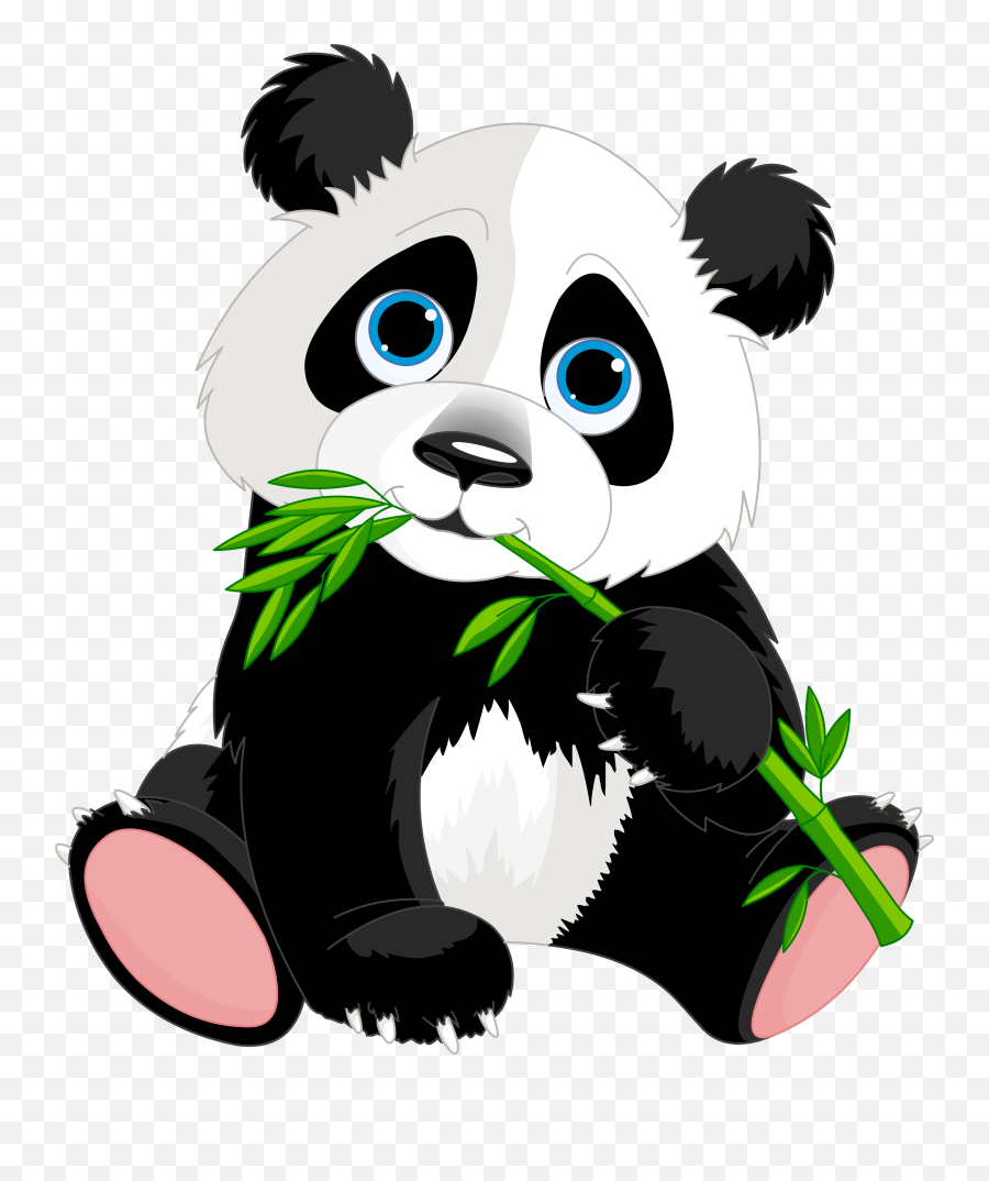 Panda Clipart Emoji Panda Emoji Transparent Free For - Cute Panda Clip Art,Emojis Animals