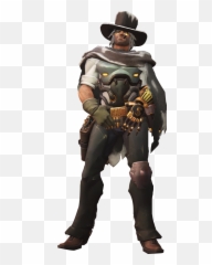 Mccree Scrooge Winterwonderland Sticker - Overwatch 3d Renders Emoji,Scrooge Emoji