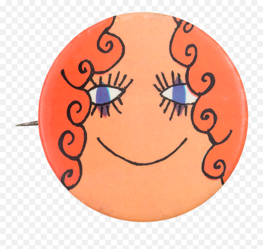 Curly Redhead Face Busy Beaver Button Museum - Washington East Soccer Club Emoji,Emoticon Ar