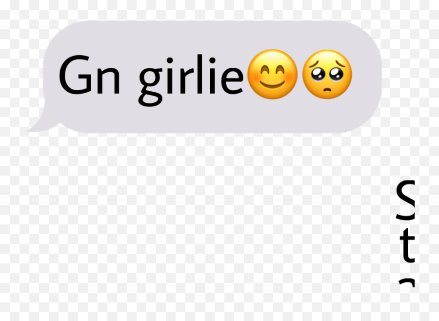 Textmessage Gn Gurl Sticker - Happy Emoji,Girlie Emoji