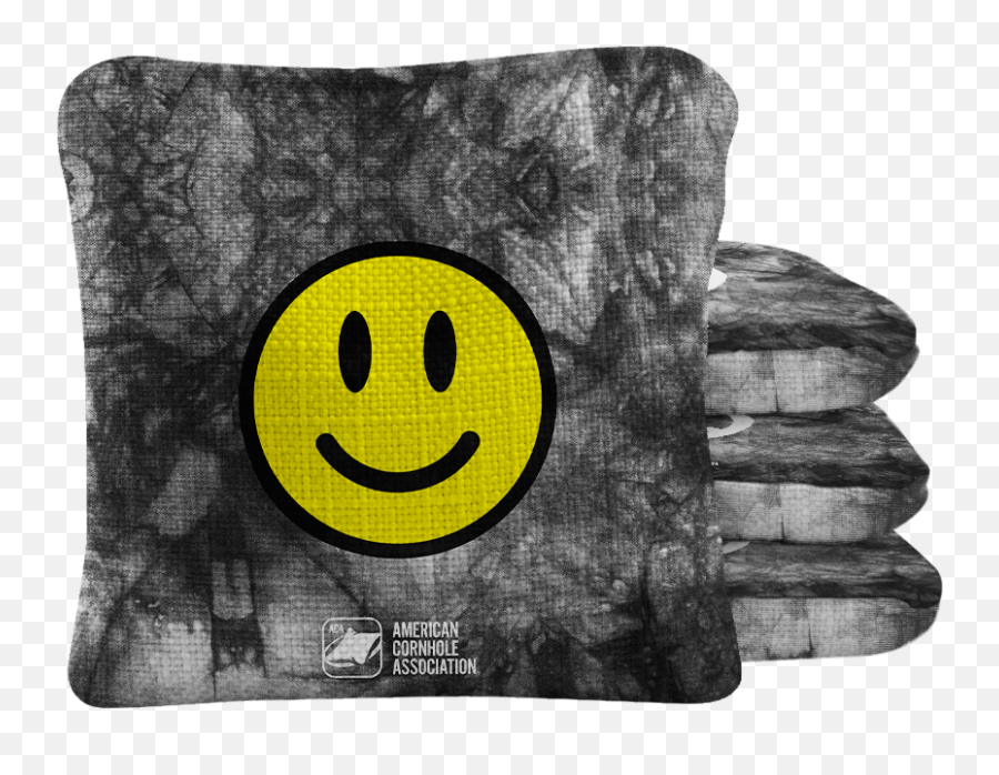 Synergy Tie - Dye Pro Black And White Happy Emoji,Like A Boss Emoticon