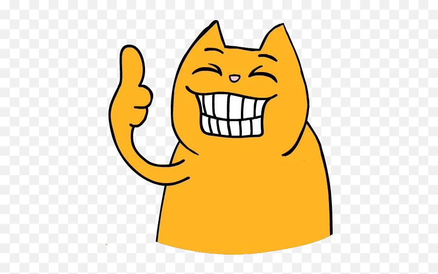 Jam The Cat Whatsapp Stickers - Stickers Cloud Happy Emoji,Annoyed Cat Emoticon