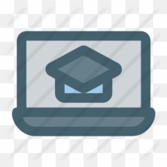 Ordenador Portátil - Iconos Gratis De Computadora For Graduation Emoji,Birrete Emoticon Fb