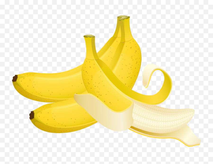 Large Painted Bananas Png Clipart Emoji,Emoticon Banana Png