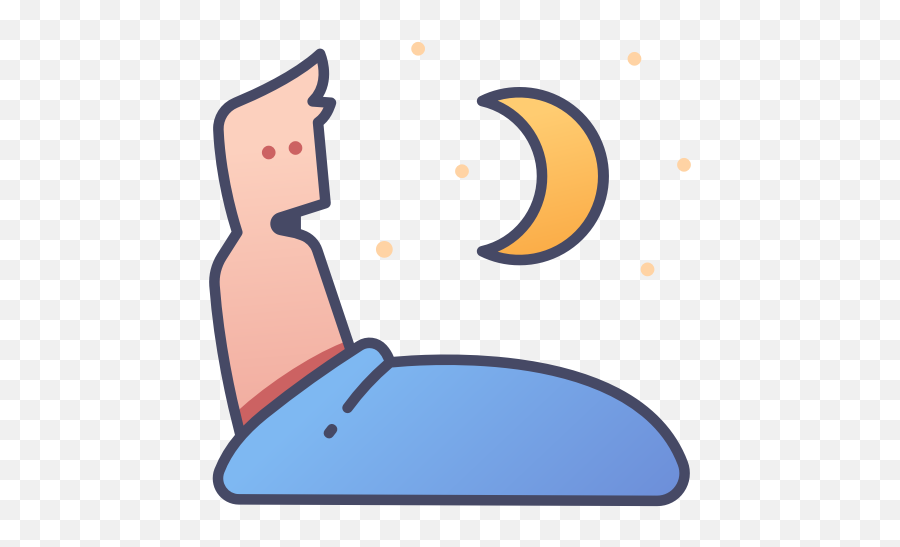 Awake Insomnia Moon Night Sad - Insomnio Icono Emoji,Insomnia Emoji